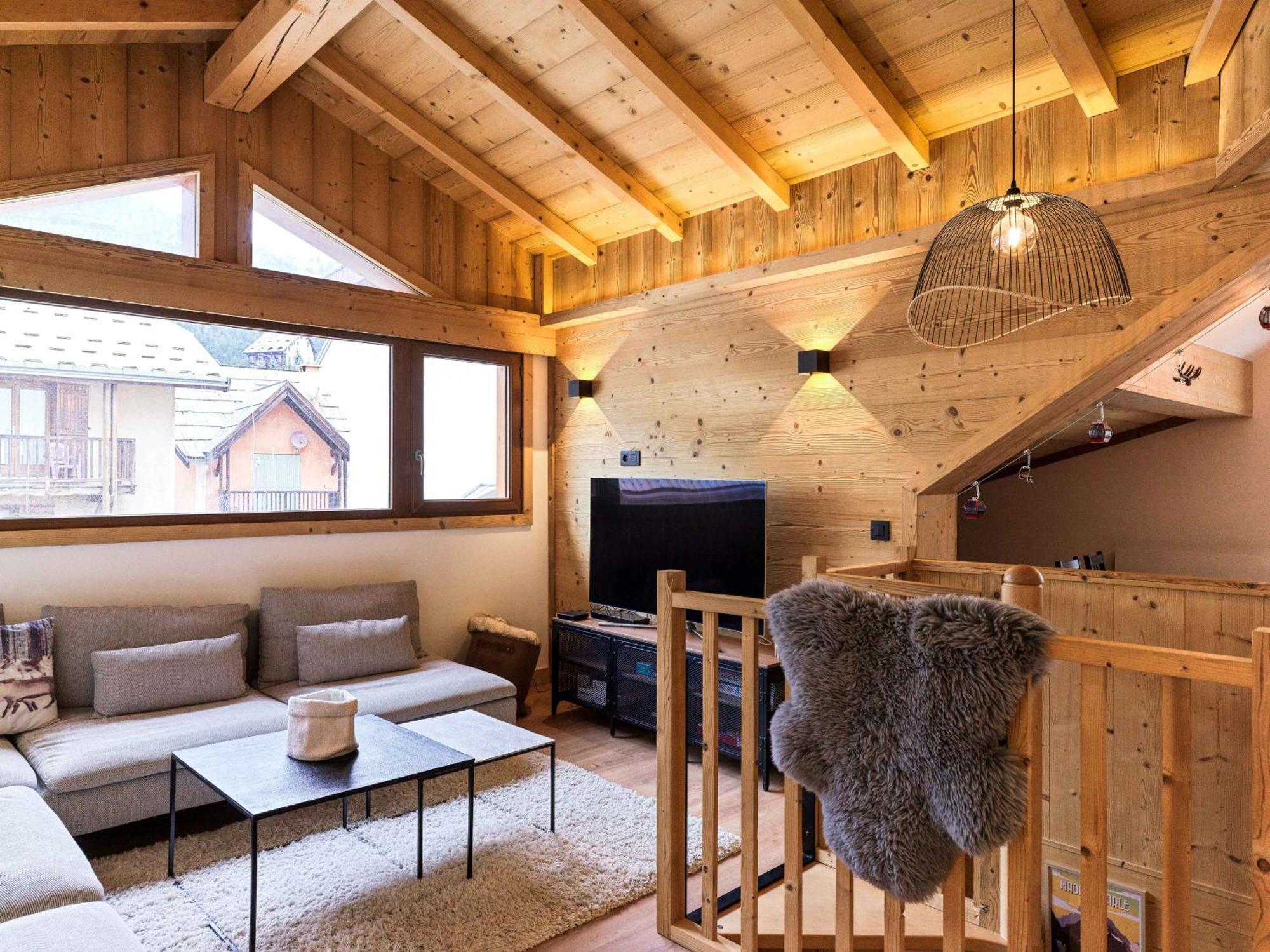 Le Chenaillet, Duplex Au Pied Des Pistes Et Spa Montgenèvre Zewnętrze zdjęcie